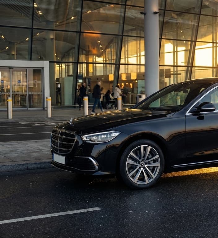 Mercedes S-Class premium chauffeur vehicle